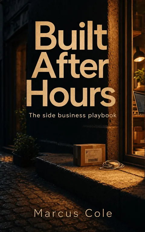 Cover generated with Built&Written: Built After Hours