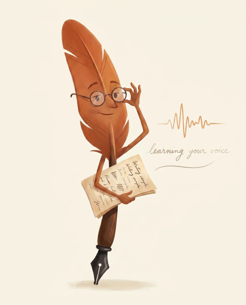 Voice DNA: Wren learns how you write