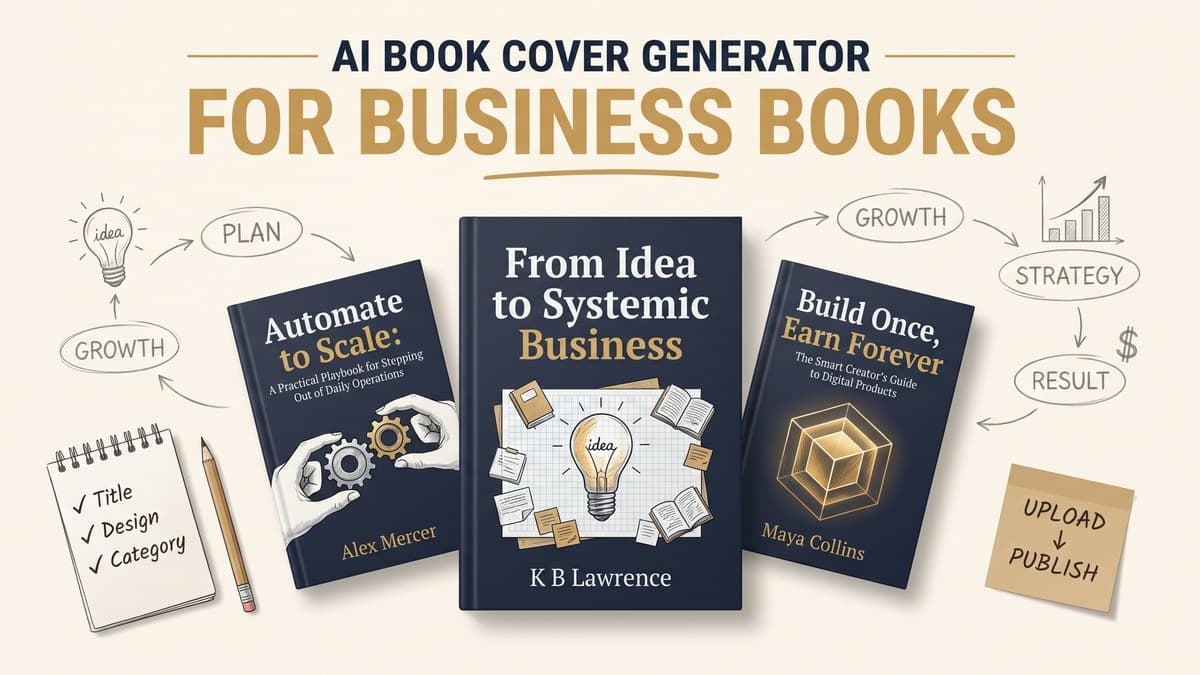 Best AI Book Cover Generator for Business Books