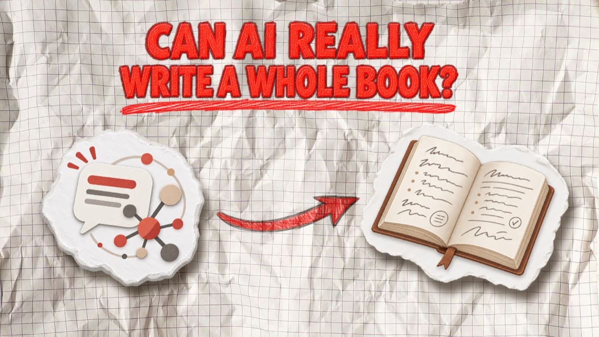 Can AI Write a Whole Book? We Ran It End to End