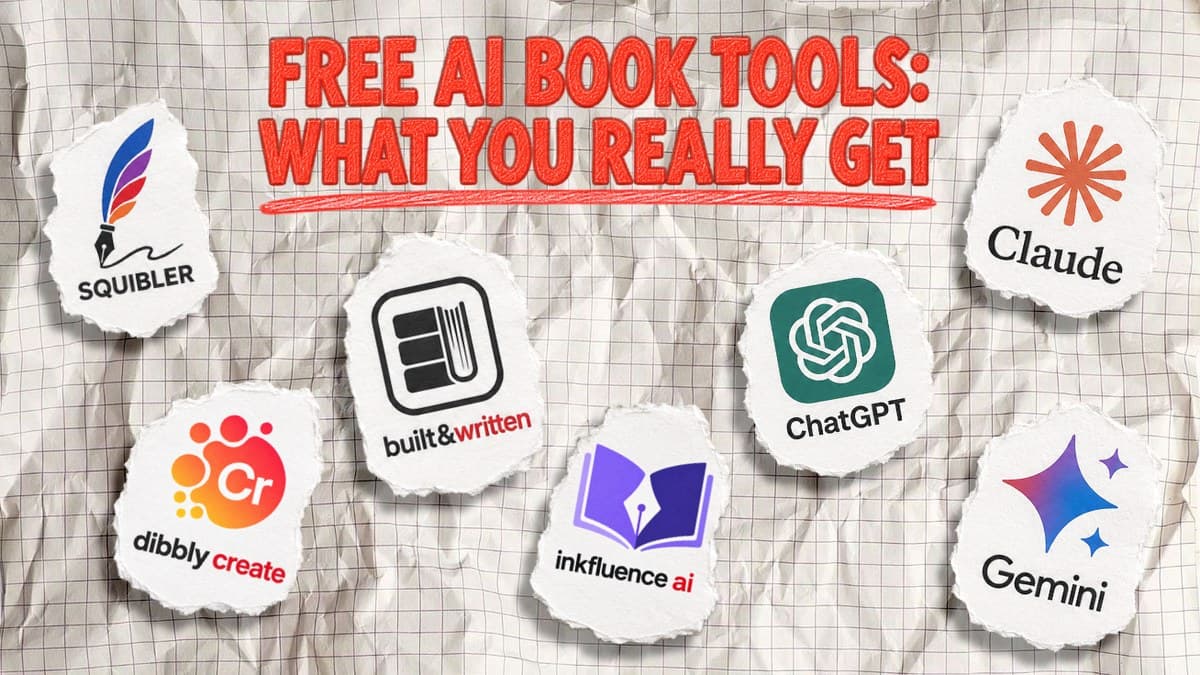 Free AI Book Writing Tools: What You Actually Get