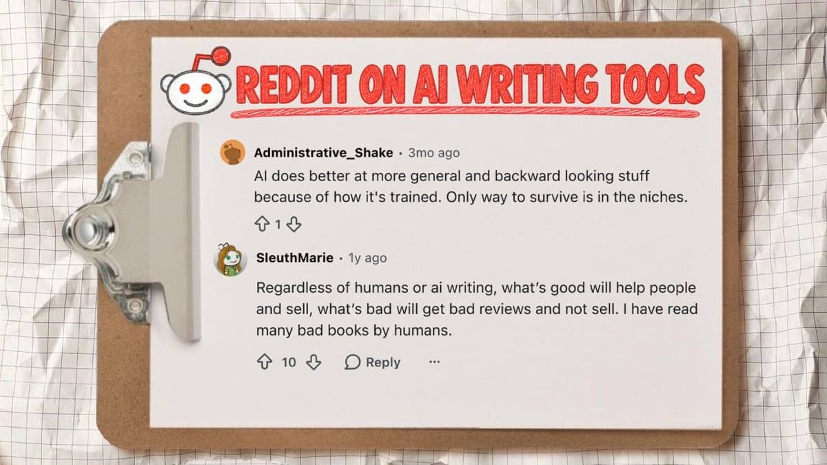 What Reddit Actually Says About AI Book Writing Tools