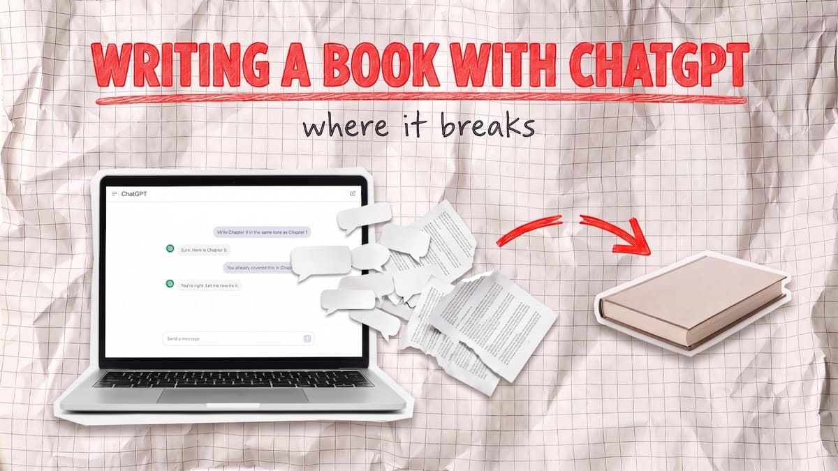 Writing a Book with ChatGPT: Where It Breaks