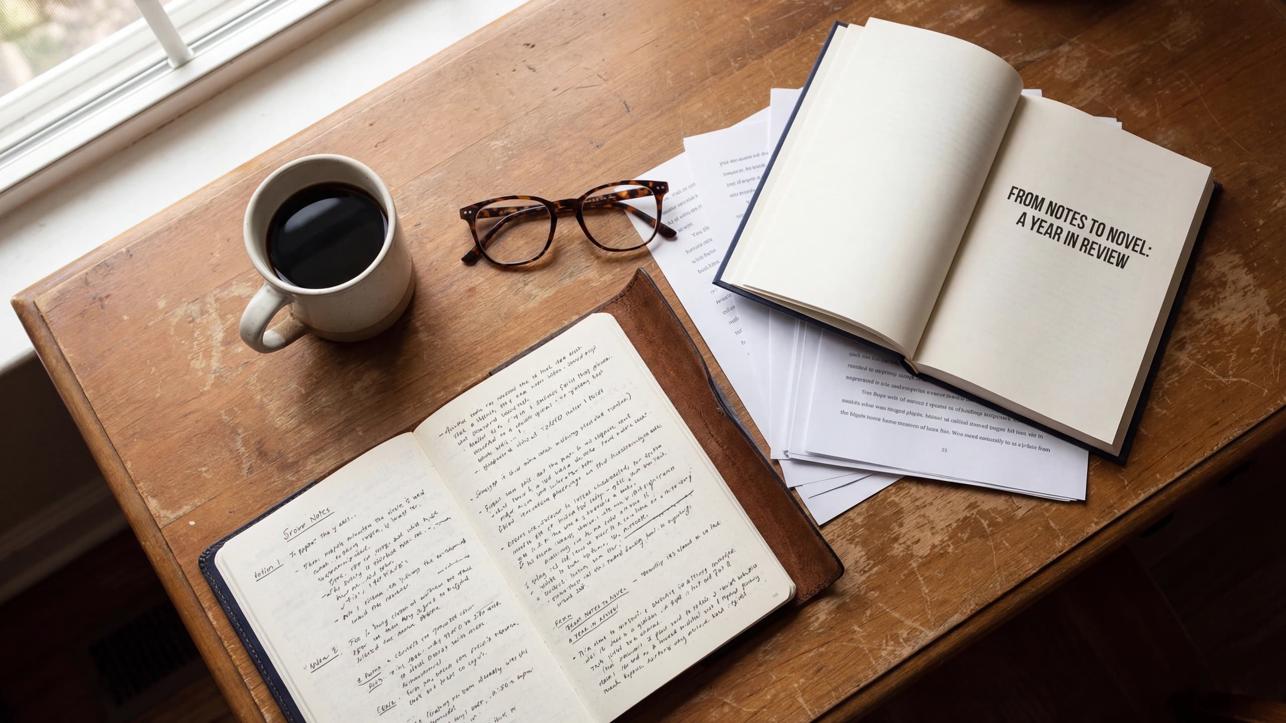 pain-point: How to Write a Book From Notes in 5 Clear Stages